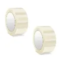Hash Shoppe Durable Self-Adhesive BOPP Packaging Clear Tape (3 Inch _ 110 Mtrs) - Pack of 2.webp