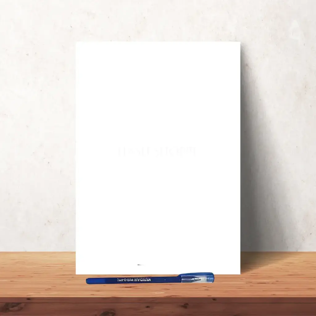 Hash Shoppe A4 Copier Paper for multipurpose (120 sheets) - Including A Complimentary Pen