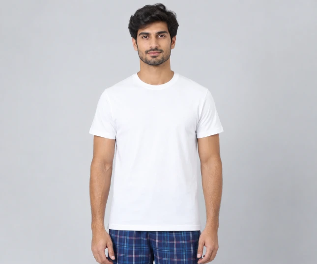 Men's Short Sleeve Cotton T-Shirt, Regular Fit, Pack of 1 – Exclusive, Size Large (L)